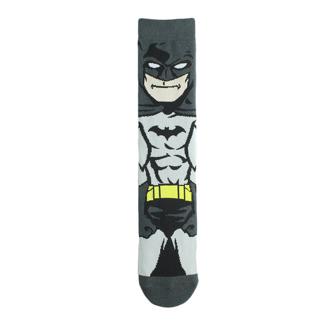 Marvel DC Cartoon Casual High Socks