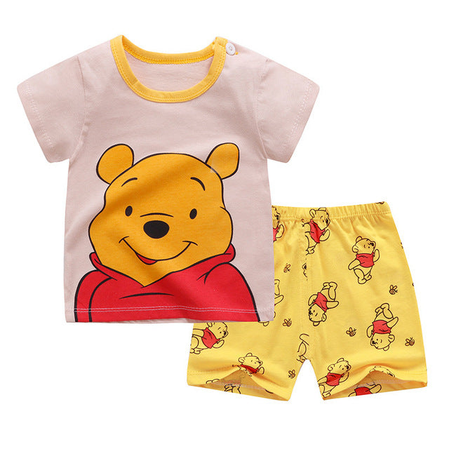 2022 Summer Kids Disney Mickey Mouse Clothes Sets