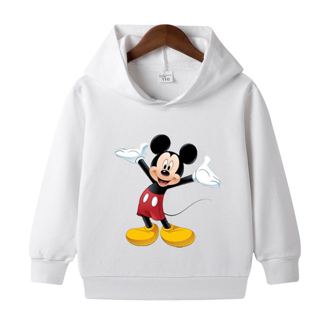 Disney Characters and Marvel Spiderman Hooded Sweater