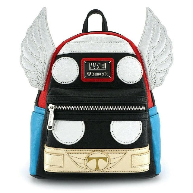 Disney Marvel Loki Thor Model PU leather Backpack