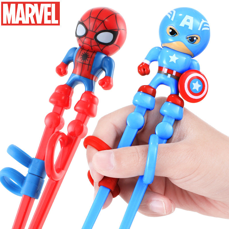 Disney Mickey Mouse Marvel Reusable Training Chopsticks