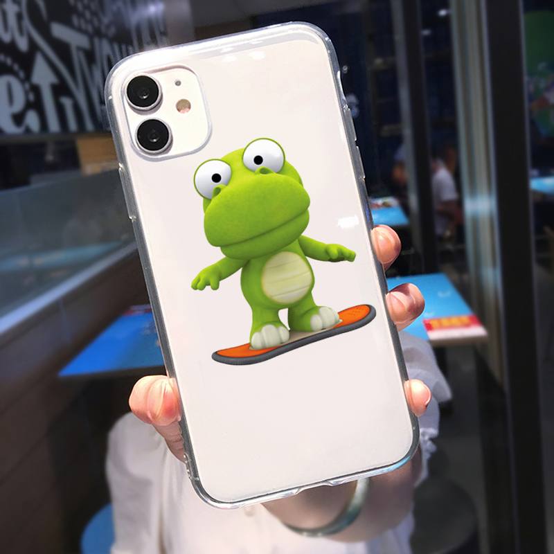 Pororo Phone Case For iPhone 11 12 Mini 13 Pro XS Max X 8 7 6s Plus 5 SE XR Transparent Shell